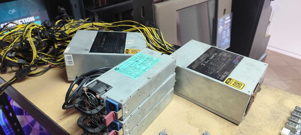 Lote de placas gráficas ou conjunto de mineraçao