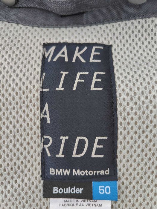 Casaco Boulder da BMW Motorrad em preto, tamanho 50