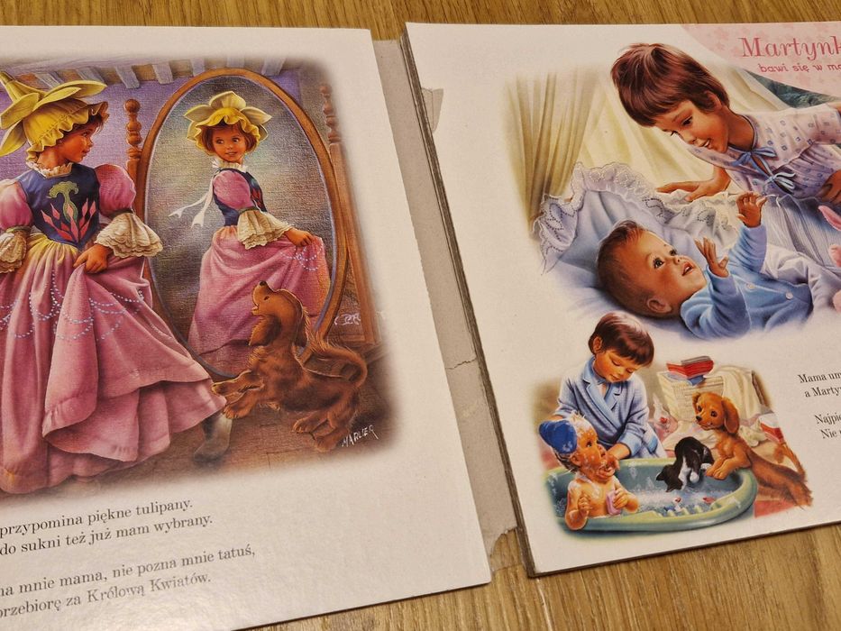 zestaw książek Martynka, Fancy Nancy, Historyjki do poduszki