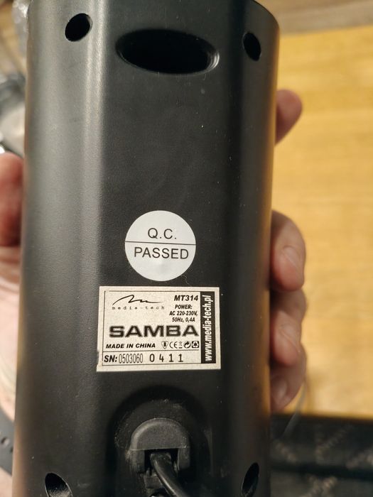 REZERWACJA Głośniki Media-Tech Samba MT314