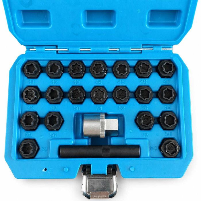 Conjunto Chaves Pernos Segurança BMW T41-T60 - 22 peças
