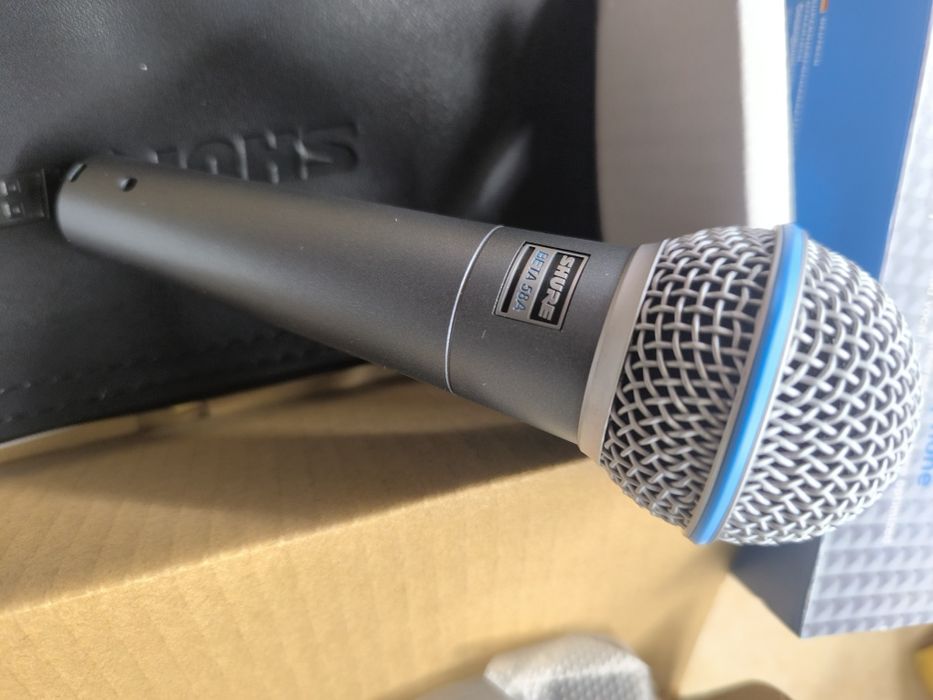 Mikrofon wokalowy shure beta 58a
