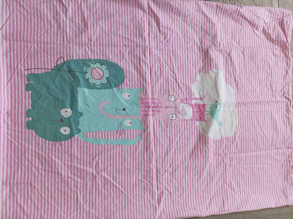 Pościel dziecięca kotki TCM