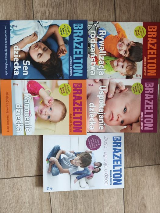 Książki x5 Brazelton