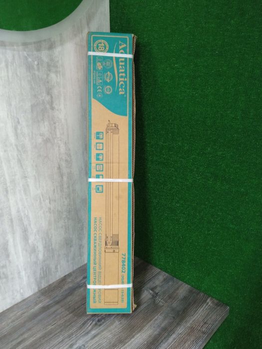 Насос відцентровий AQUATICA 0.55кВт H 65(49)м Q 45(30)л/хв Ø80мм  35м