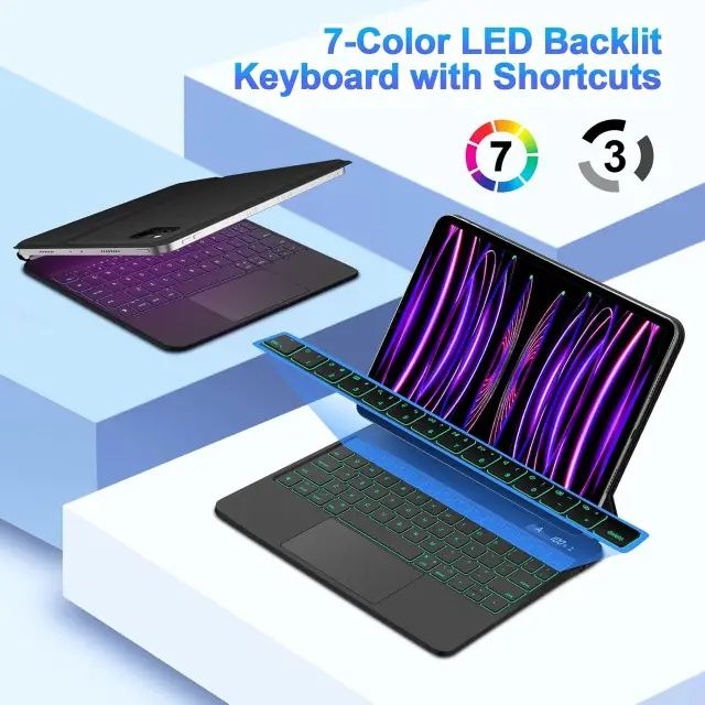 Клавіатура Goojodog Magic Keyboard для Apple iPad Pro, Air 4,5.