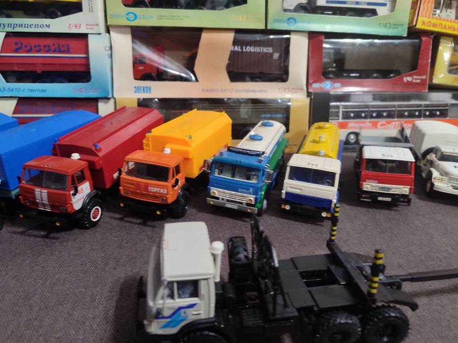 Модели грузовиков 1:43 СССР