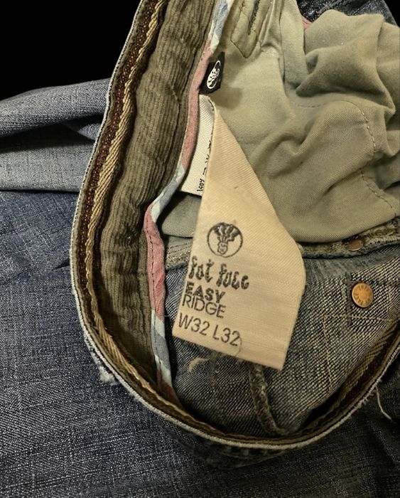 Архивные Bootcut Джинсы Archive Vintage Fat Face в Стиле True Religion Y2K j-cut