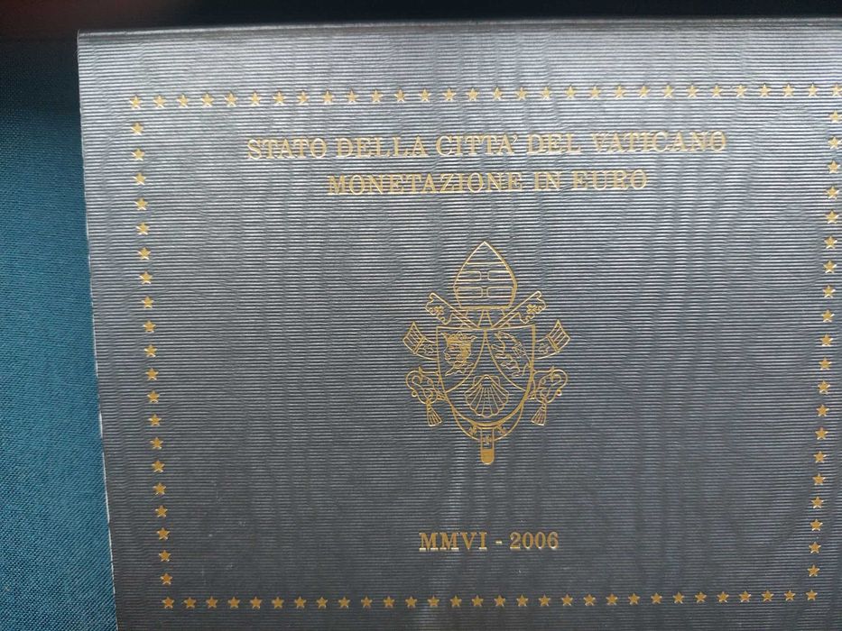 Serie de moedas euro do Vaticano e Mónaco