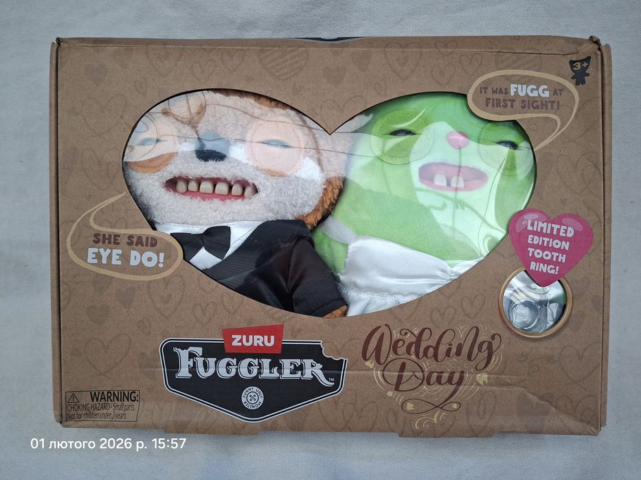 Fuggler фаглер фуглер жених и невеста серия wedding day оригінал