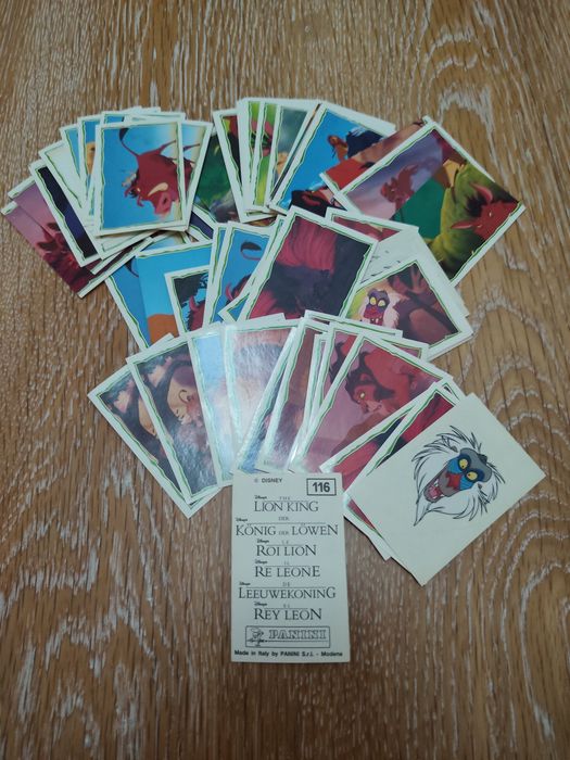 Cromos "Rei Leão"