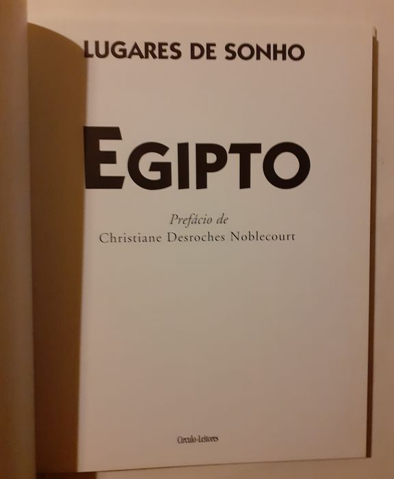 Livro Egipto Lugares de Sonho - Larousse