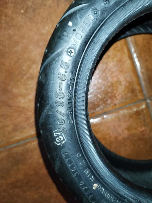 Peneu novo de 10 Polegadas 90/65-6.5 tubeless para DualTron Lotie...