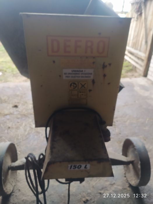 Betoniarka Defro 150l