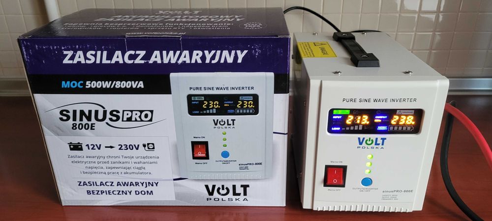 Бесперебойник (ИБП, ДБЖ) Volt Polska SINUS PRO 800E 12V