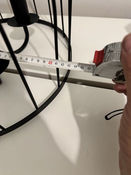 Lampa wisząca na czter żarówki