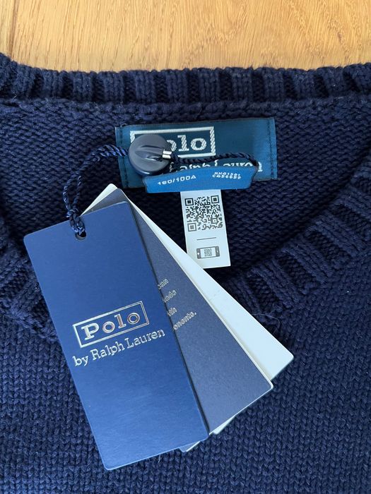 Polo Ralph Lauren The Iconic Flag Sweater Made in USA  Nowy z Metkami