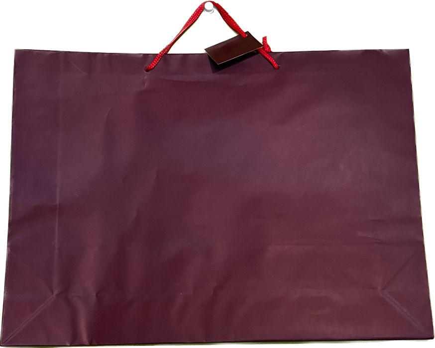 Torebka Prezentowa w Kolorze Bordowym