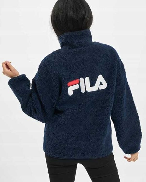 Nowa polarowa kurtka Fila 'Sari Sherpa' r. M