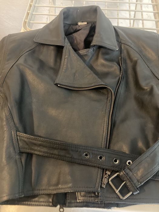 Casaco cabedal S motard