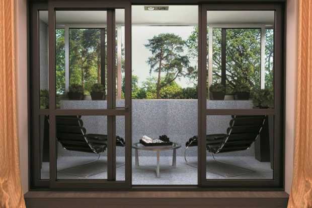 Вікна, двері металопластикові розсувні 76AD, SL.