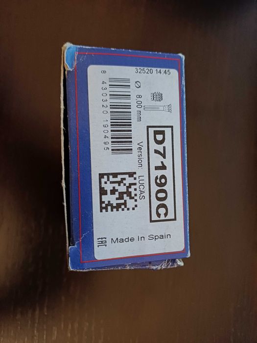 Manetes MFA Seat 6k2 e outro material