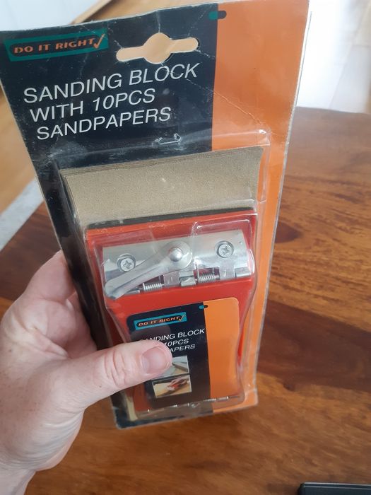 Blok, klocek szlifierski do ręcznego szlifowania