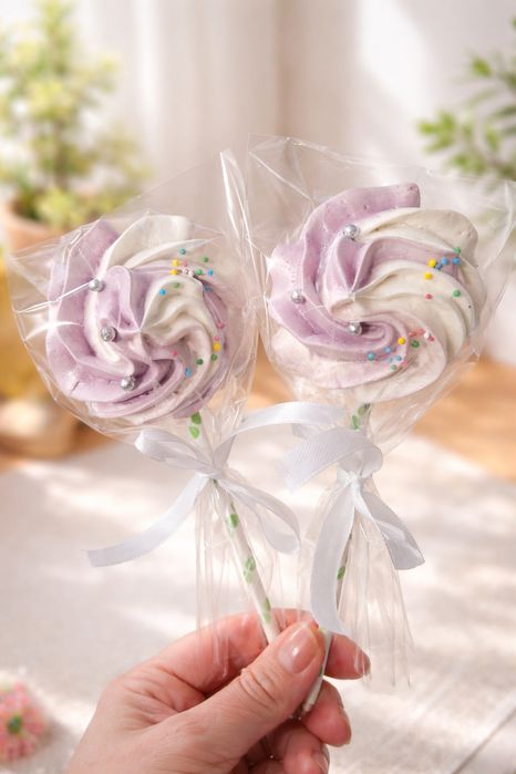 Poodziekowania dla gosci-Lizaki bezowe