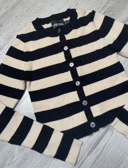 Pieces bluzka sweterek w paski S