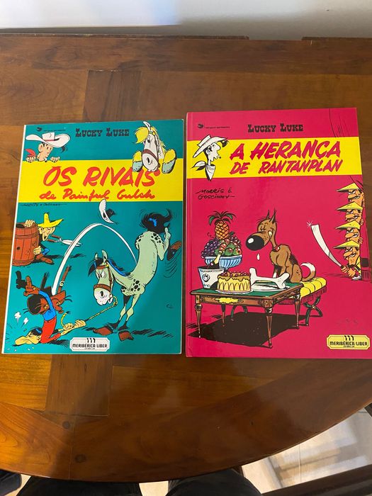 2 Livros “Lucky Luke”