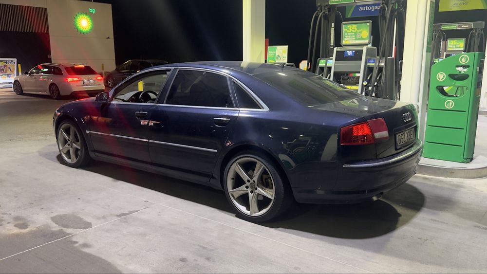 Audi a8 d3 4.0 tdi Long 4x masaze 4 x wentylacja Lz5d czesci
