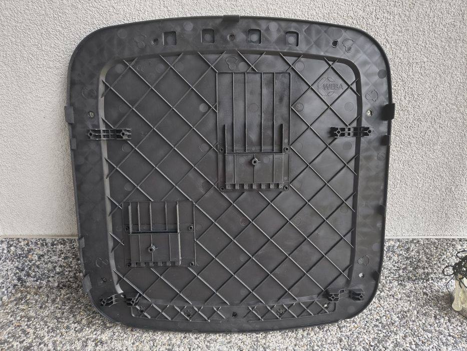 Skrzynka na gaz tworzywo 60x60 tył plecy Weba