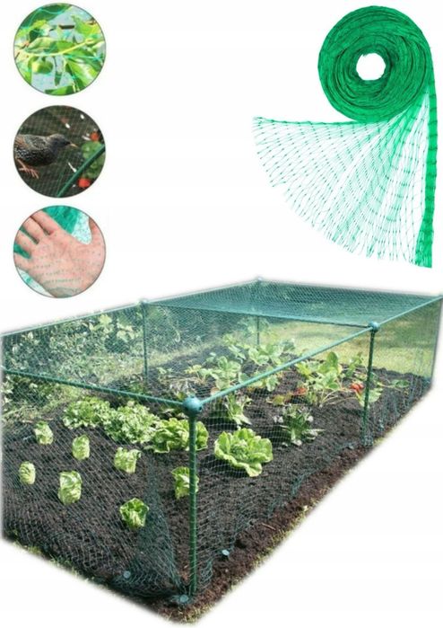 Siatka na ptaki 4x5m ochronna przeciw ptakom