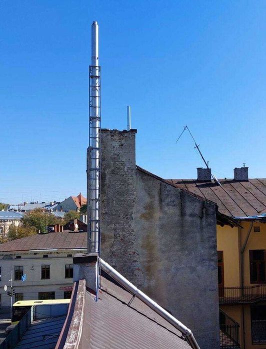 Димар сендвіч + Димохідні труби з нержавійки - ПІД КЛЮЧ