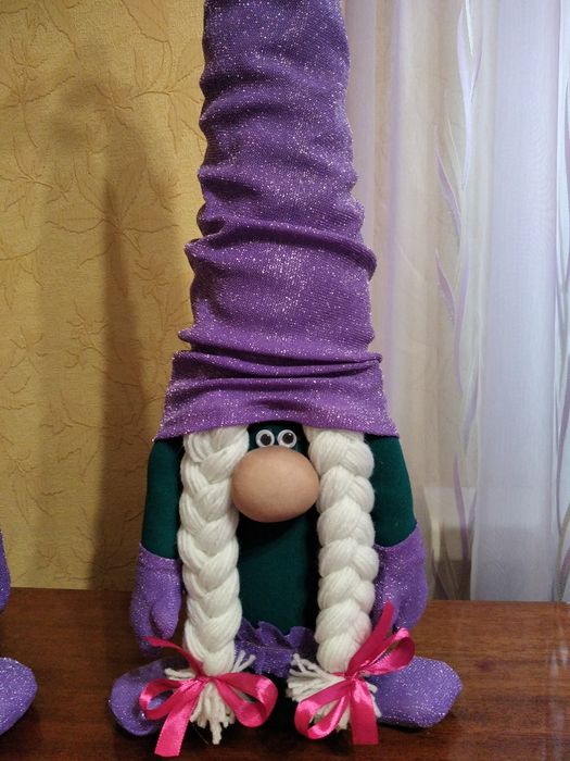 Гноми 60 см новорічні, скандинавські.