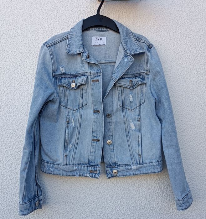 Blusão de ganga Zara