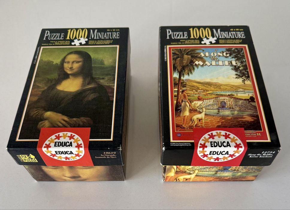 2 Puzzle 1000 peças
