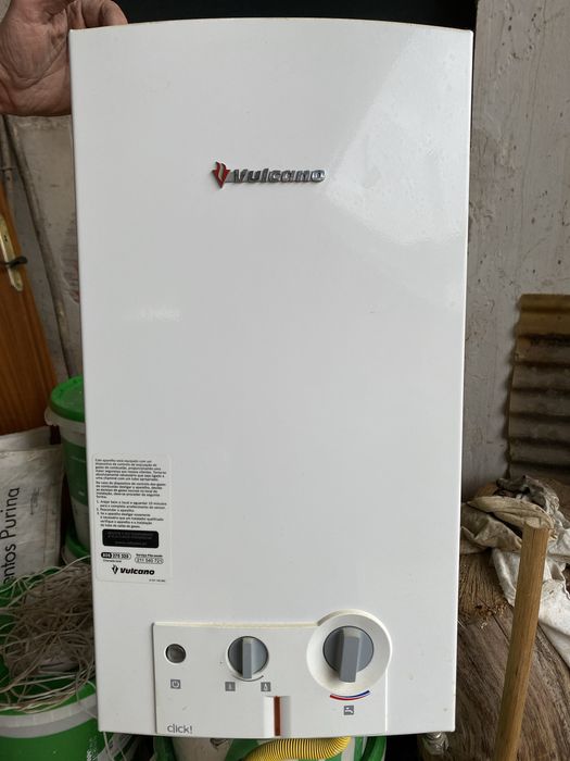 Esquentador vulcano a gas natural