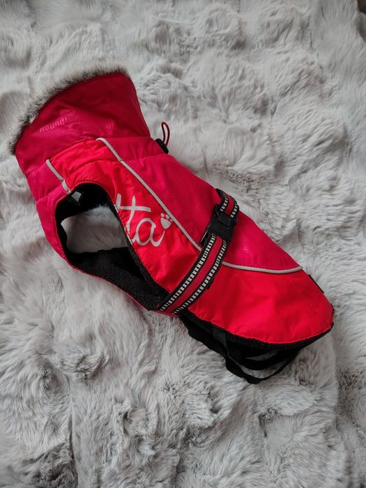 Попона Hurtta зима 24см,куртка зима,попона для маленьких собак,куртка