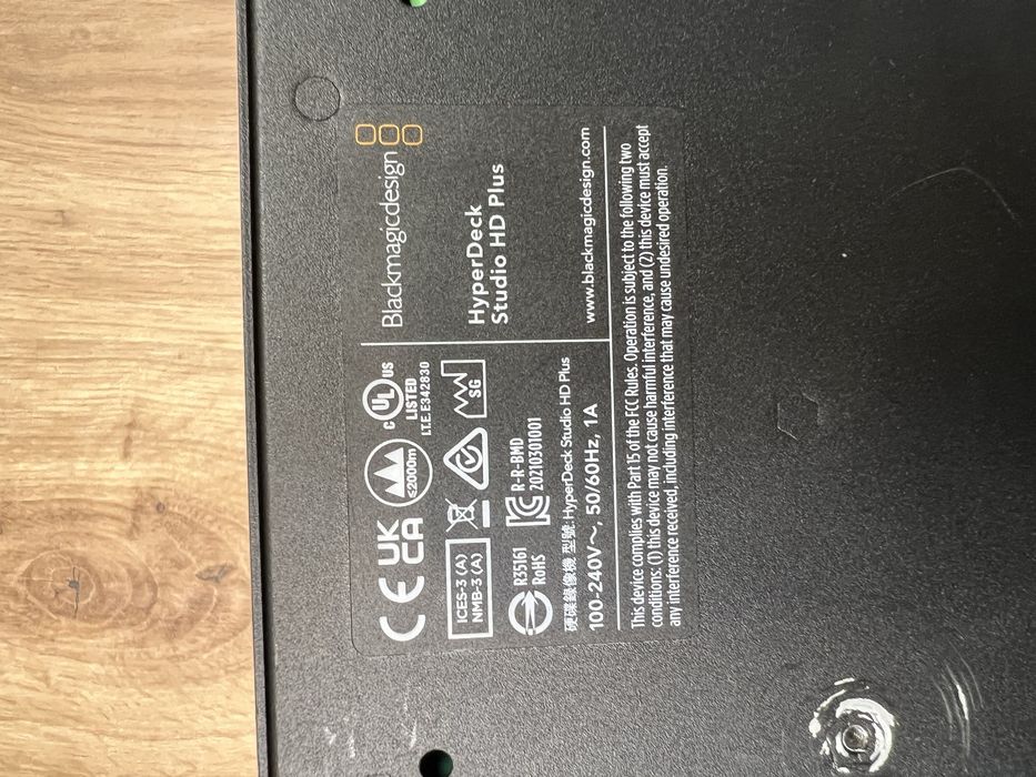 Blackmagic Design Hyperdeck Studio HD Plus od Lombard HaloGSM