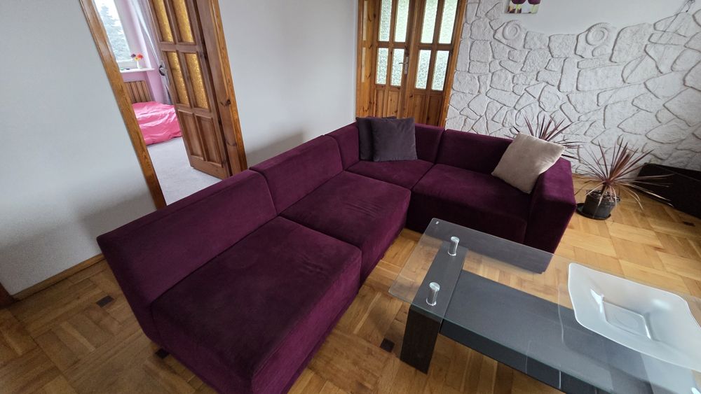 Narożnik sofa tapczan