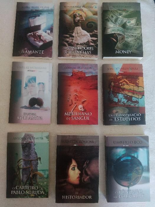 9 LIVROS: Colecção Biblioteca Sábado