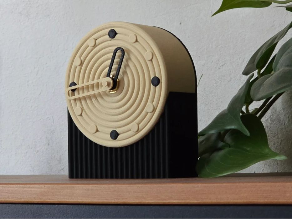 Relógio de Secretária Moderno Minimalista