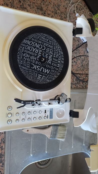 Gira discos gravador mp3
