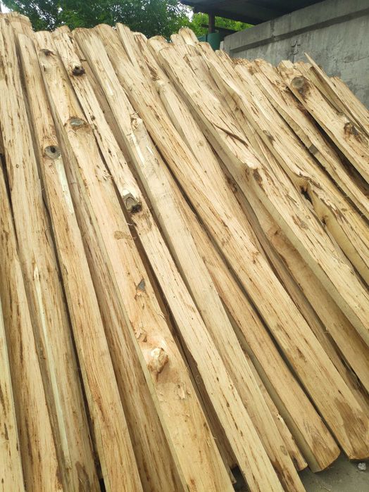 Горбыль для бани с лыком и без