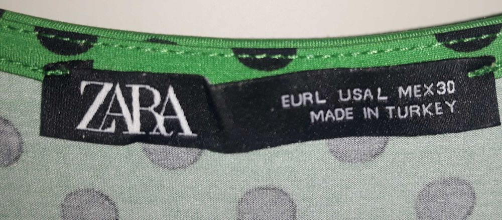 Vestido comprido da Zara