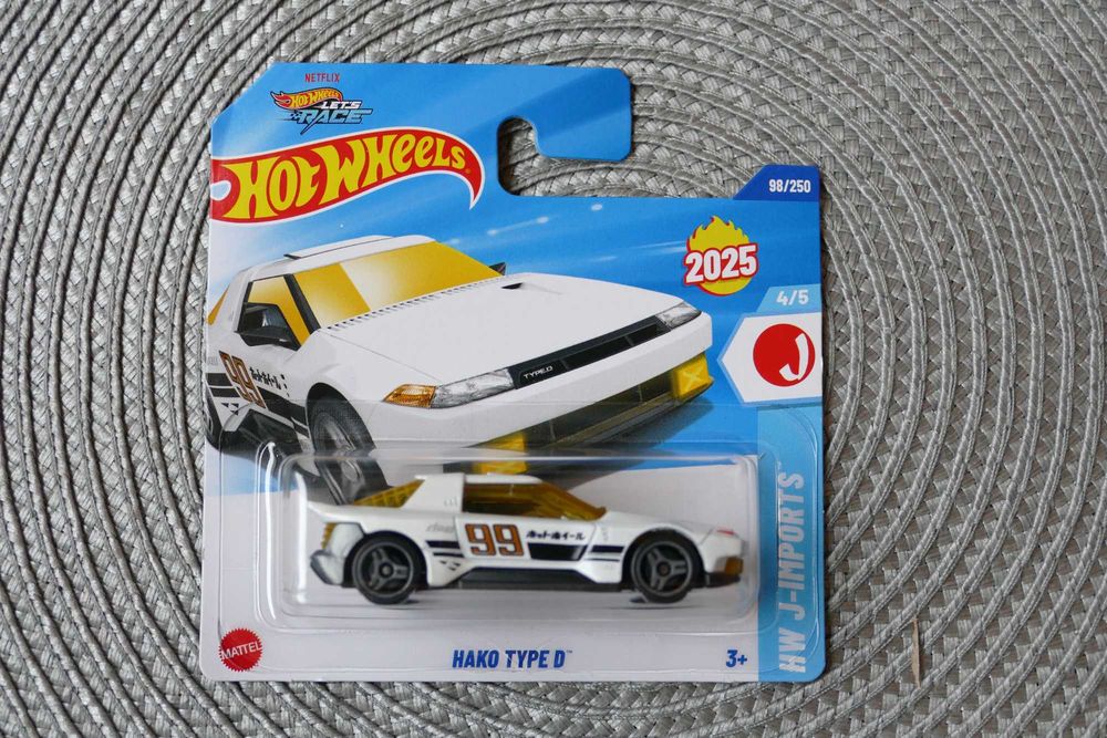 Hot Wheels autko "Resorak" HAKO TYPE D edycja 2025r.