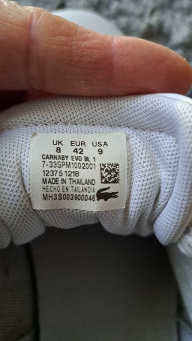 Buty męskie Lacoste 42