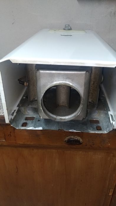 Esquentador  Vulcano com chama piloto