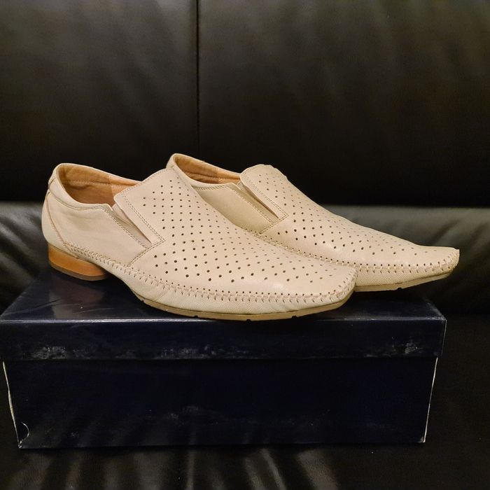 Buty skórzane włoskiej marki FREEMANN - NOWE